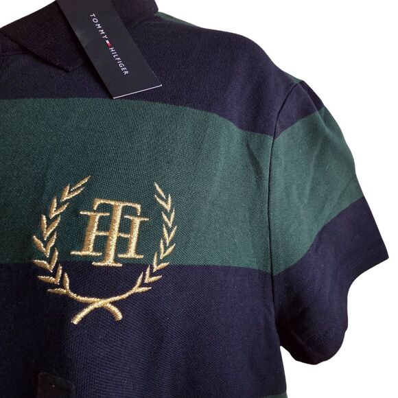 NWT Tommy Hilfiger XL Stripe Rugby Dress Y2K - Picture 3 of 10